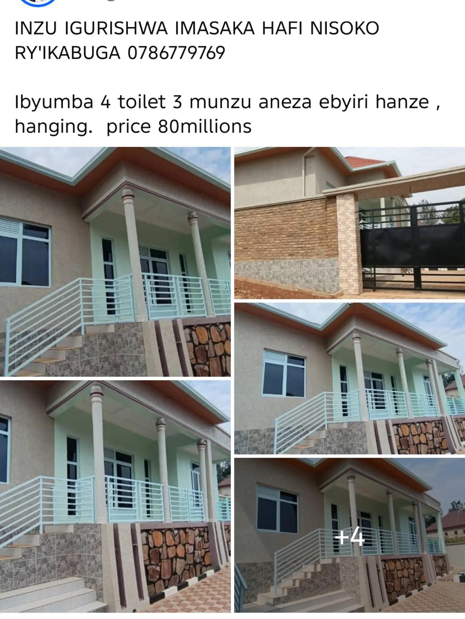4-Bedroom House for Sale in Masaka, Kicukiro