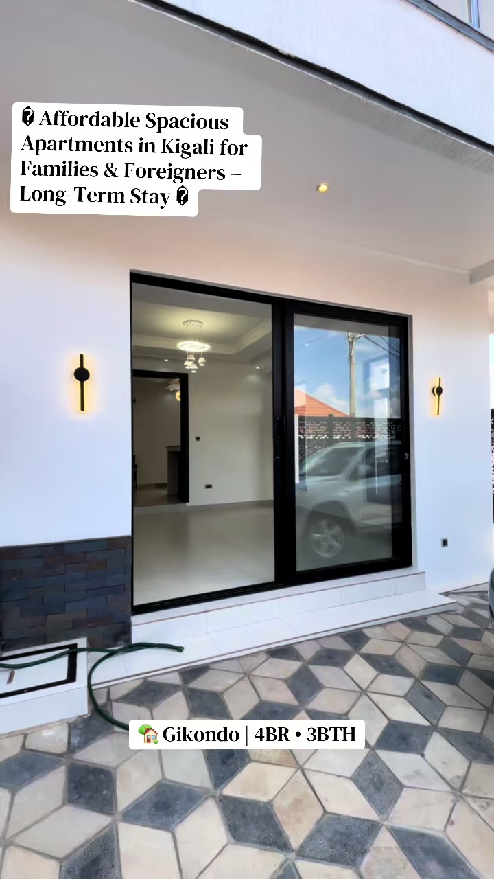 4-Bedroom Apartment for Rent in Gikondo, Kicukiro
