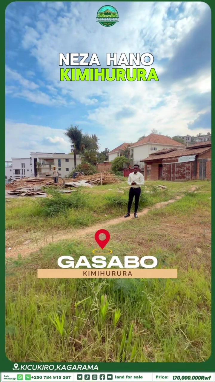 Plot for Sale in Kimihurura, Gasabo