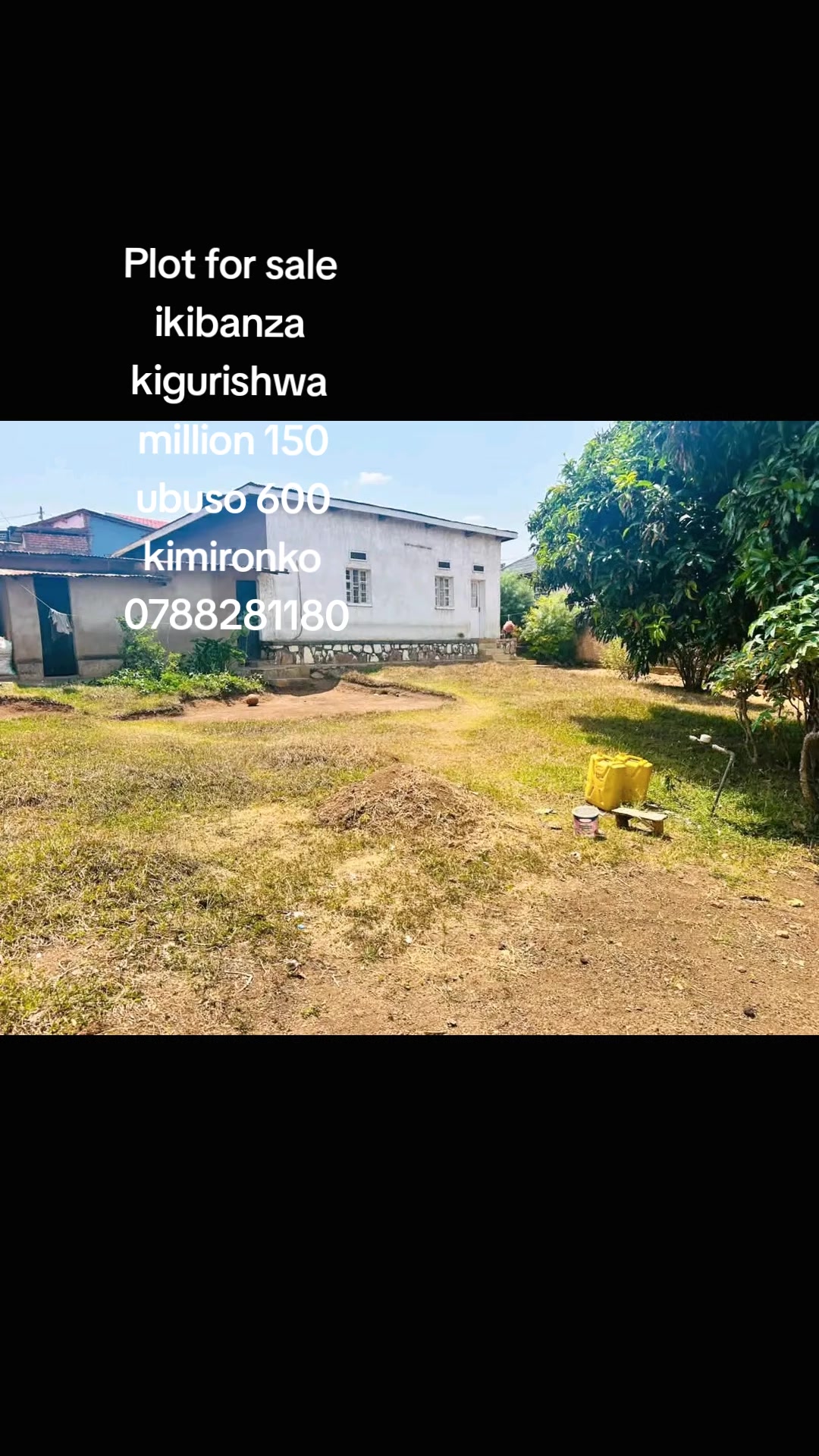 600 sqm Plot for Sale in Kimironko, Gasabo