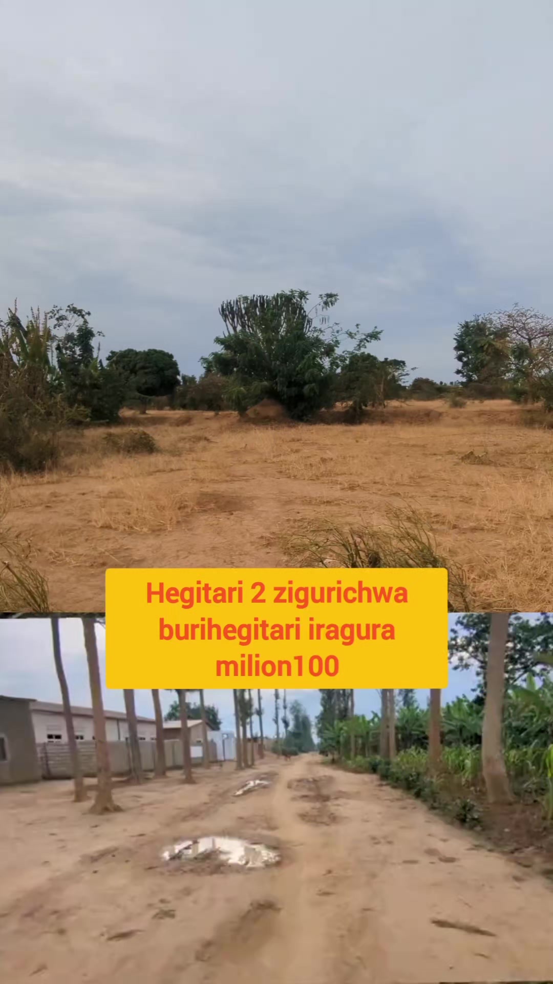 10,000 sqm Plot for Sale in Mwogo, Bugesera