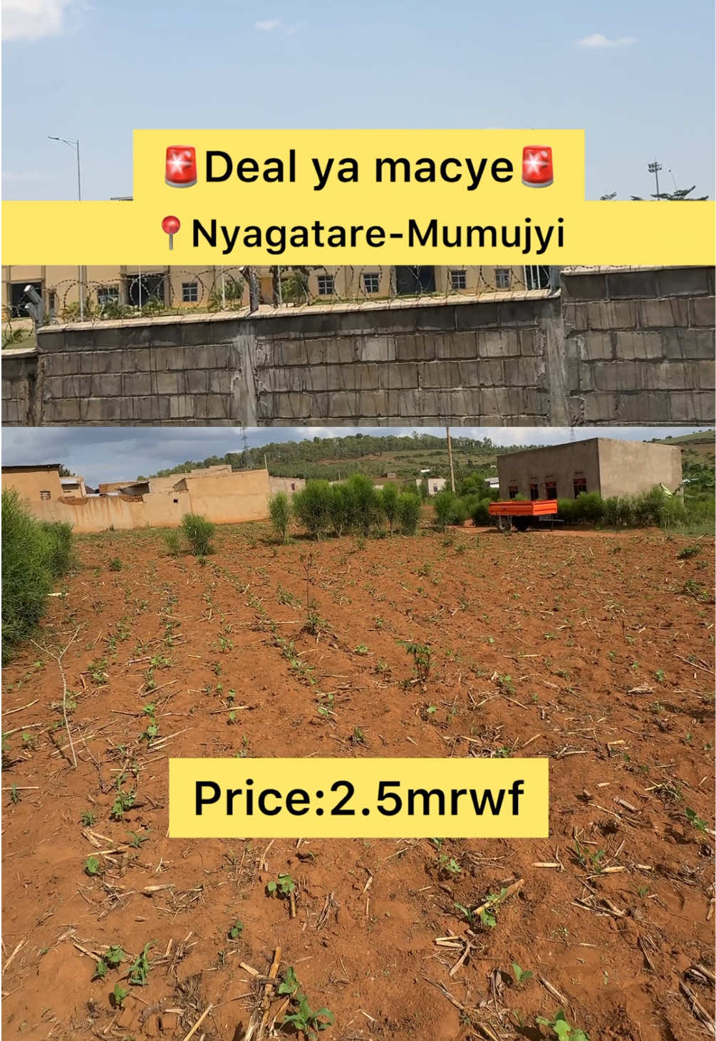 350 sqm Plot for Sale in Nyagatare, Nyagatare