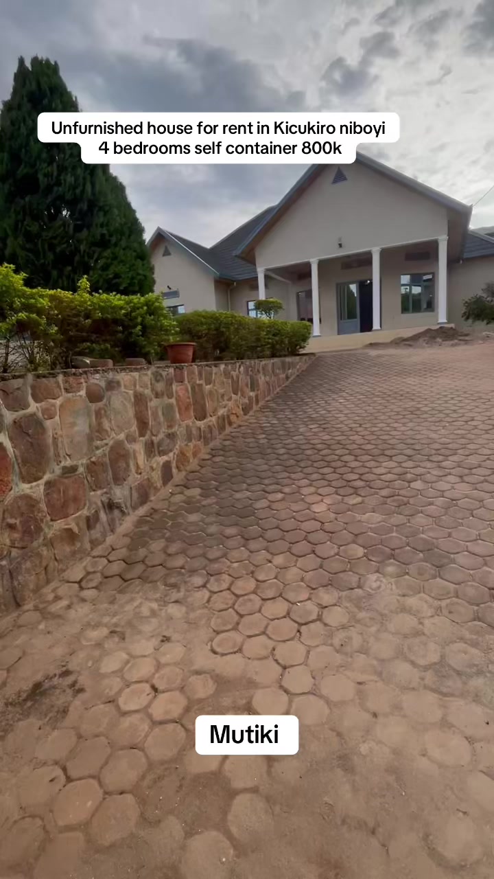 4-Bedroom House for Rent in Niboye, Kicukiro