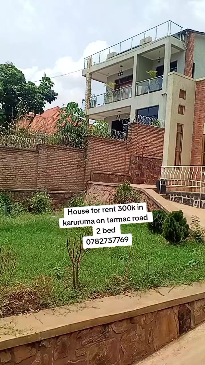 2-Bedroom House for Rent in Gatsata, Gasabo