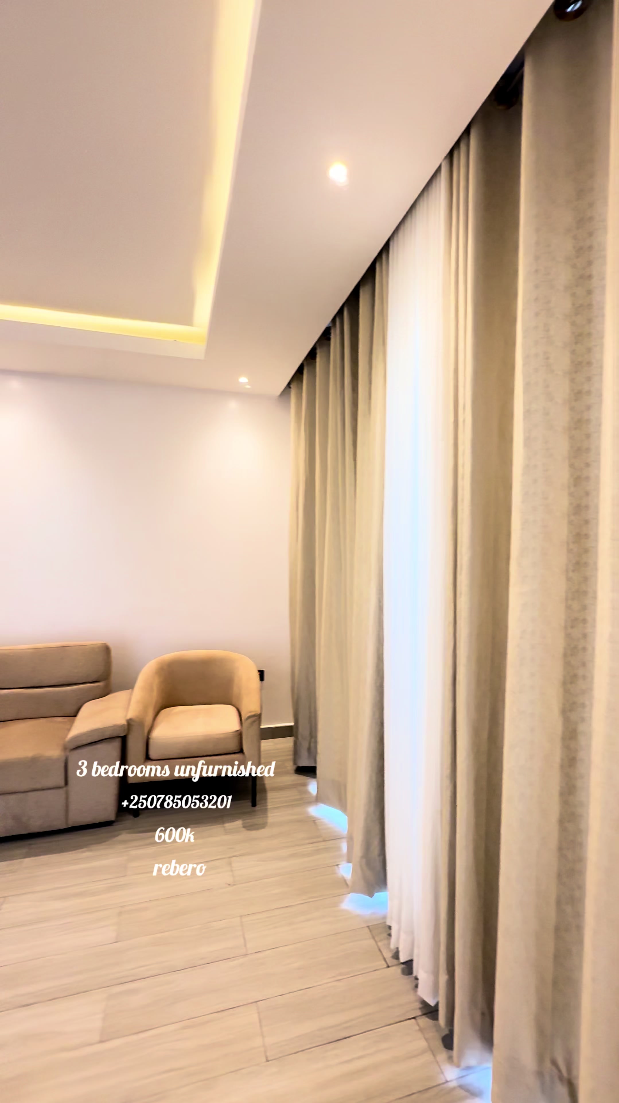3-Bedroom House for Rent in Kigarama, Kicukiro