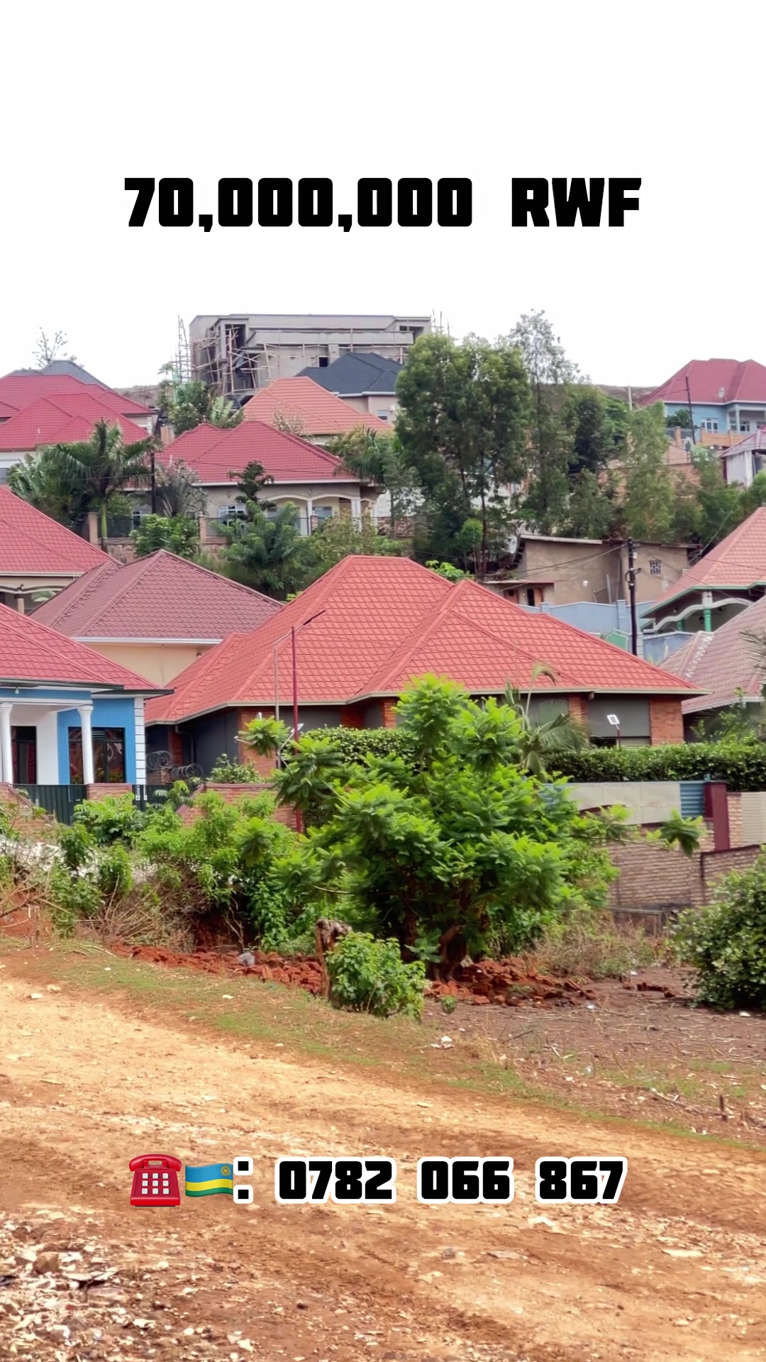 623 sqm Plot for Sale in Kanombe, Kicukiro