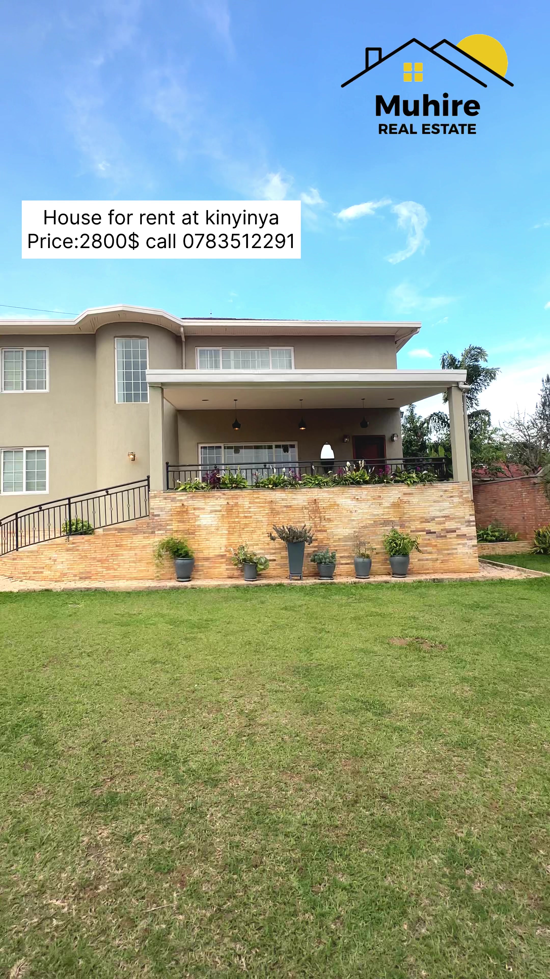 5-Bedroom House for Rent in Kinyinya, Gasabo