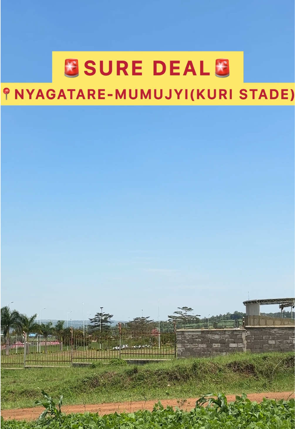 420 sqm Plot for Sale in Nyagatare, Nyagatare