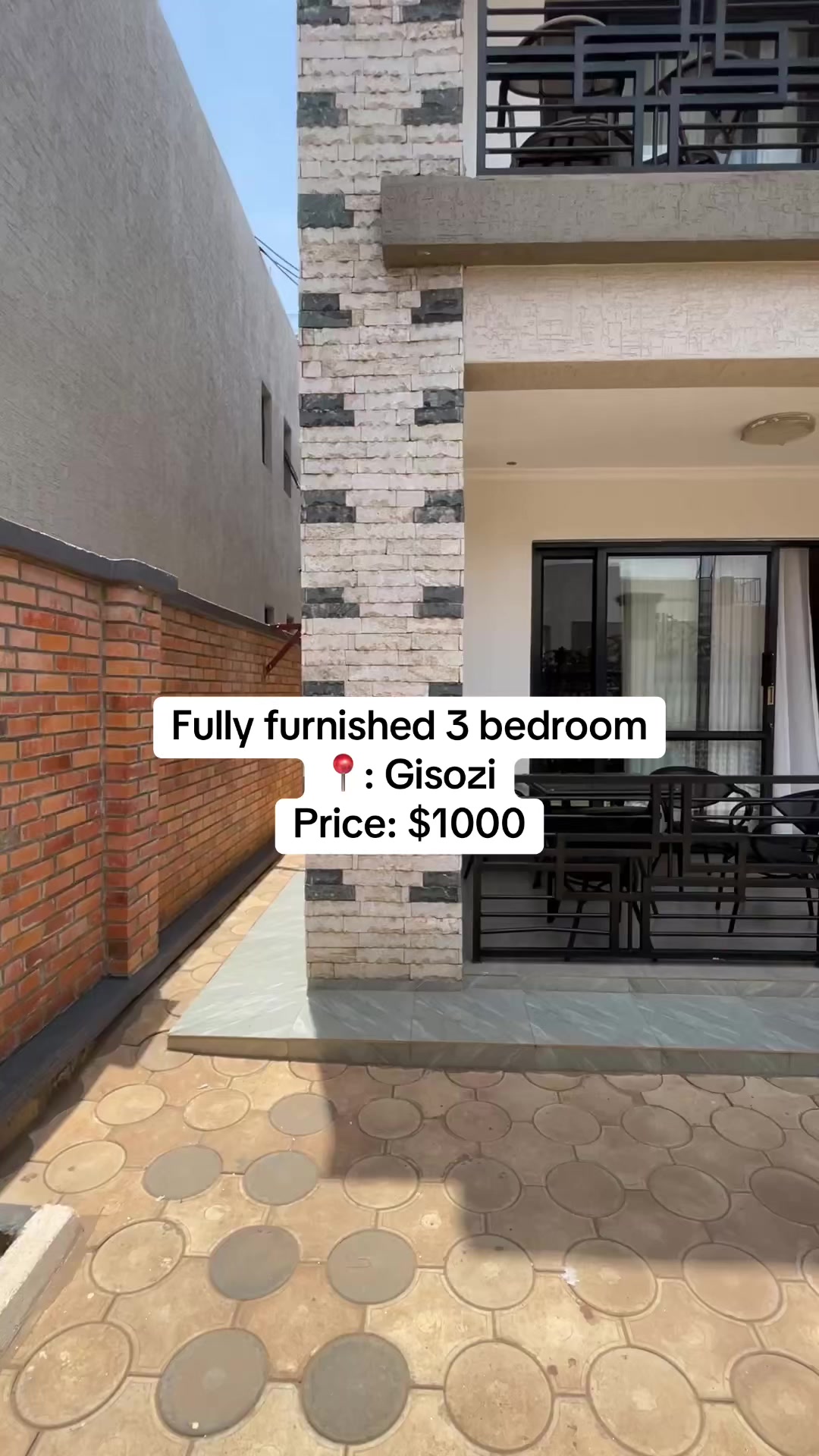 3-Bedroom Apartment for Rent in Gisozi, Gasabo