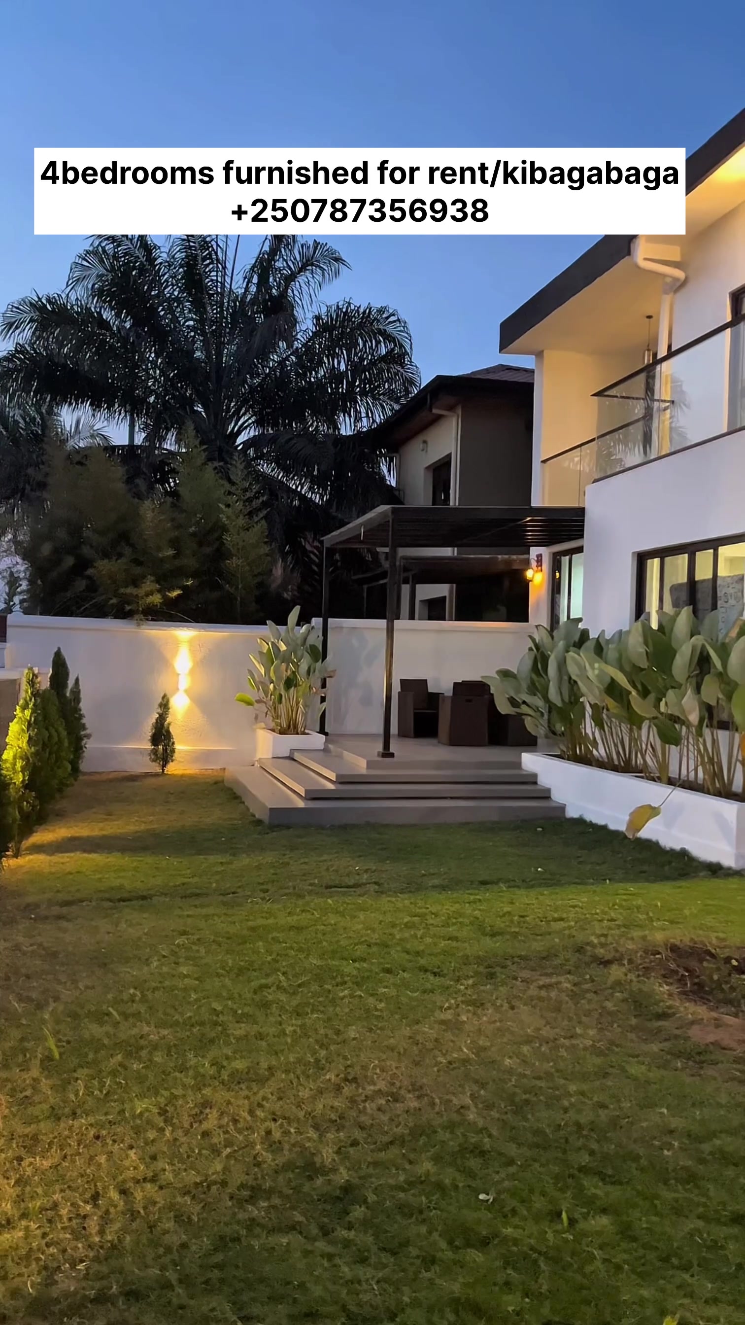 Furnished house for rent
