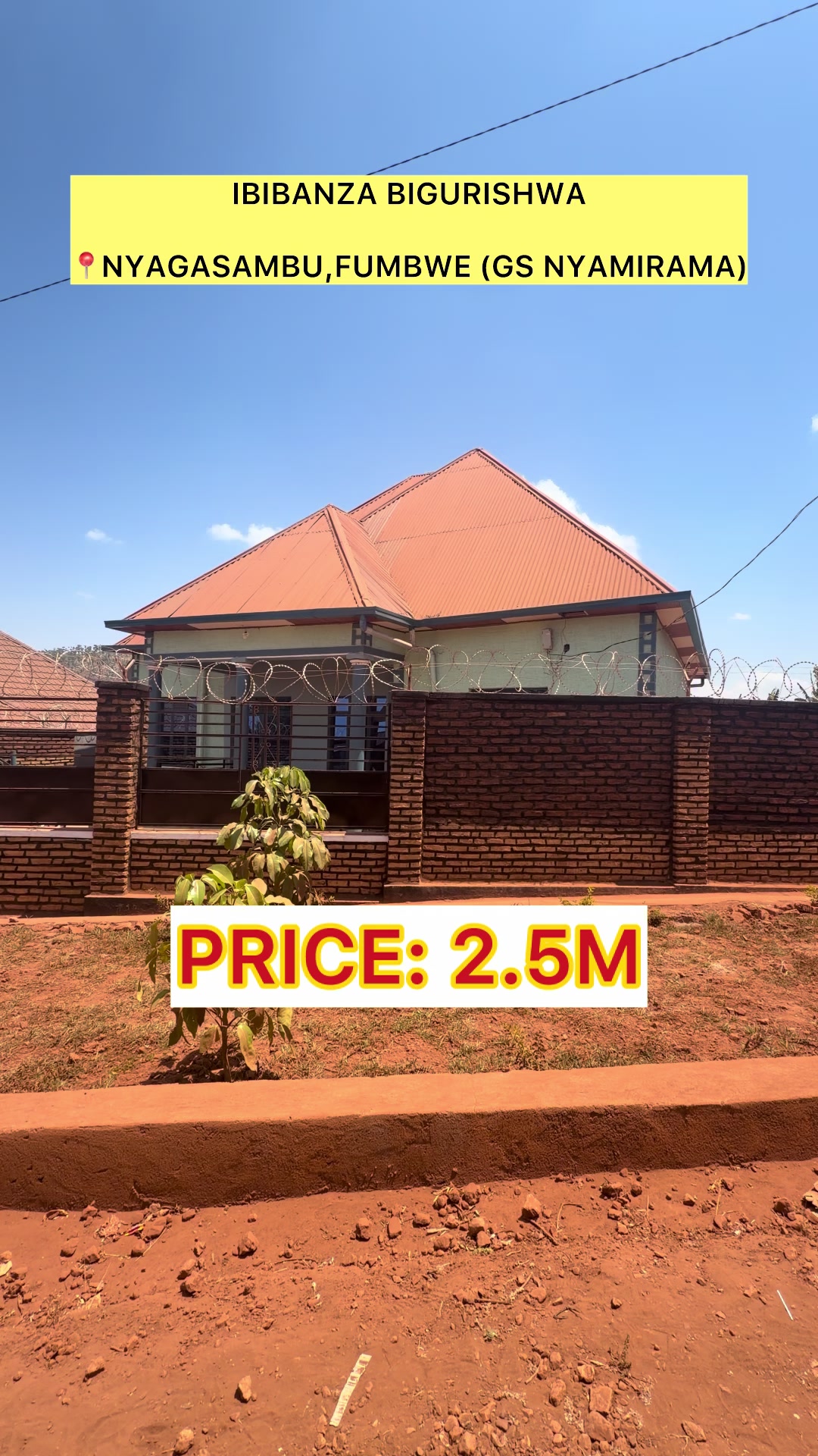 Plot for sale in Muhazi, Rwamagana