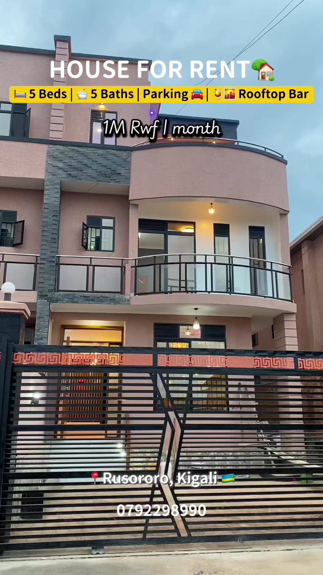 HOUSE FOR RENT | 5 BEDROOMS