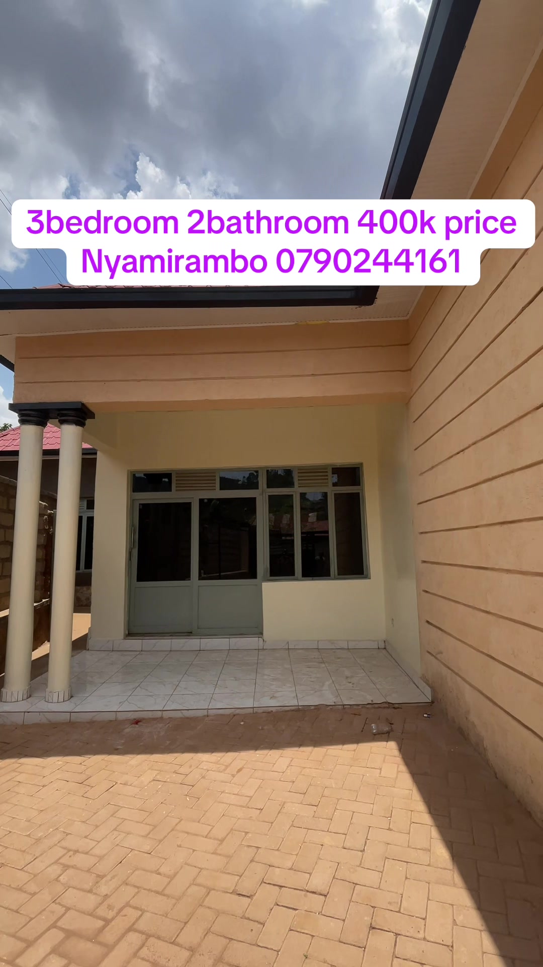 It’s amazing 3bed 2bath 400k price nyamirambo